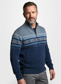 Contrast Chenille Zip Cardigan Contrast Chenille Zip Cardigan