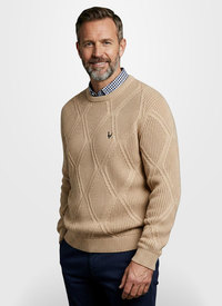 Cuthbert Cable Knitted Jumper 