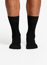 GENTLE GRIP BLACK SOCKS 