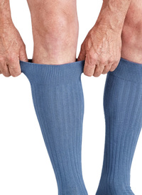 Calf Length Blue Socks Calf Length Blue Socks
