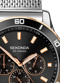Sekonda Sports Chronograph Watch with Milanese