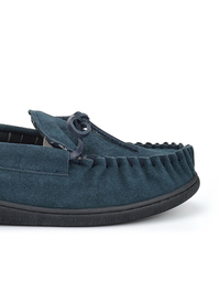 SUEDE MOCCASIN SLIPPER 