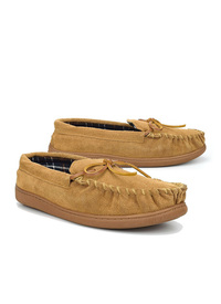Suede Moccasin Slippers Suede Moccasin Slippers