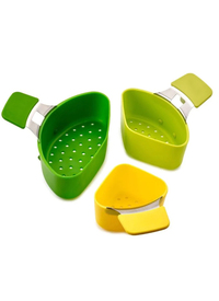3Pc Steaming Pods with Pan