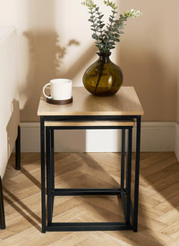 2 Piece Side Table Set
