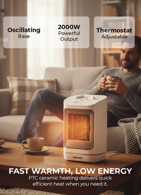 2000w PTC CERAMIC FAN HEATER