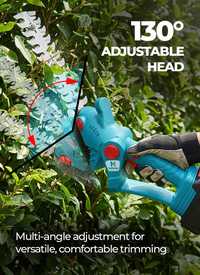 2 In 1 Cordless Shrub and Grass Shear