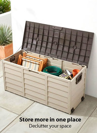 Large Outdoor Garden Storage Box 290L Large Outdoor Garden Storage Box 290L