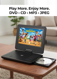 Portable DVD Player | 10 Inch Screen