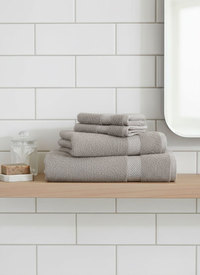 Bath & Hand Towels Set of 6 