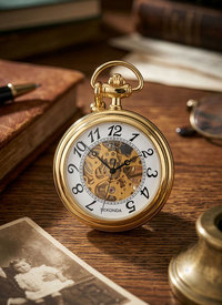 Skeleton Pocket Watch