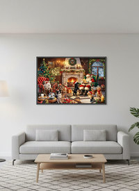 1000 Piece Christmas Puzzle - Santa's Puppies 1000 Piece Christmas Puzzle - Santa's Puppies