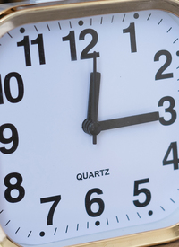 Bedside Quartz Alarm Clock 