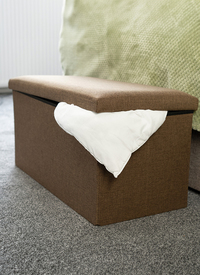 Foldable Storage Ottoman 