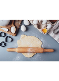 WOODEN ROLLING PIN