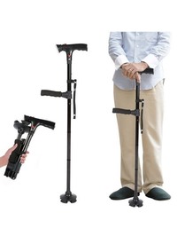 Foldable 3-IN-1 Walking Stick