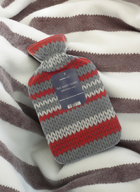 FLEECE LINED HOT WATER BOTTLE