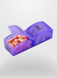 PILL BOX WITH INDIVIDUAL DAY