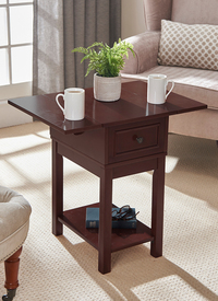 Kilburn Drop Leaf End Table 