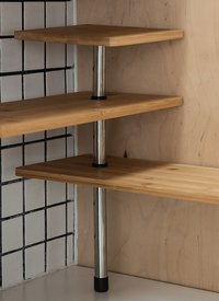 Jolliman's Space Saving Kitchen Shelving