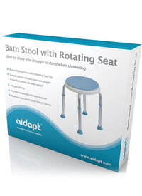 Bath Stool with Rotating Seat
