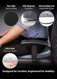 Swivel Memory Foam Cushion