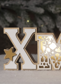 Battery Powered Wooden XMAS Display Battery Powered Wooden XMAS Display