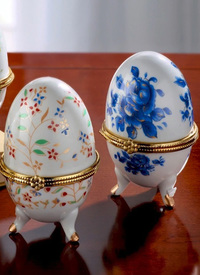 Decoration Egg with Storage Set of 4