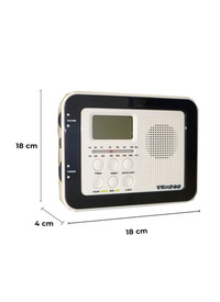 All-In-One Bedside Radio & Alarm Clock