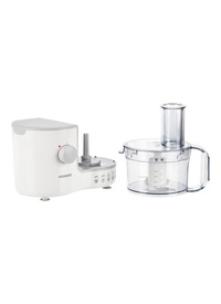 White Compact Food Processor 1.4L 400w