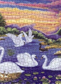 Swan Shape Jigsaw Puzzle