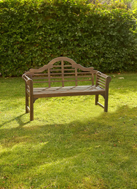 Lutyens Style Hardwood Bench 