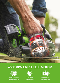 Greenworks 24V Brushless 184mm Circular Saw (