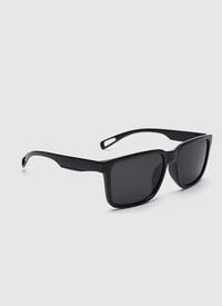 Black Rectangular Frame Sunglasses