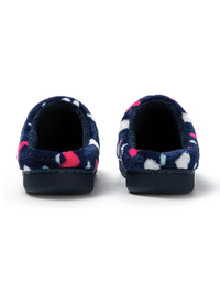 Ladies Heart Design Slippers 