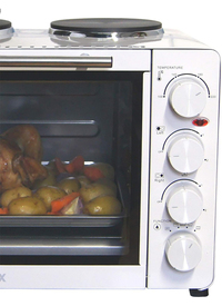 30 Litre Electric Mini Oven (with double hotplates)