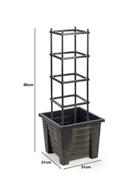 Tomato Planter Plant Trellis