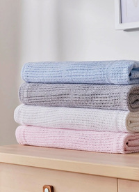 Cotton Cellular Blanket 