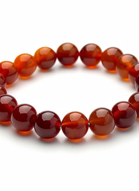 Gem Stone Carnelian Good Luck Bracelet