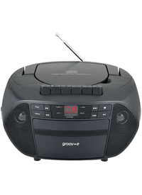 Traditional CD and Cassette Player