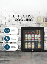 Glass Mini Fridge 50L