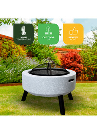 3 in 1 Firepit  BBQ and Table