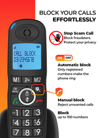 XL595 DECT Phone with Answer Machine 