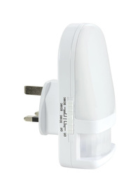 Plug in LED night light with PIR sensor