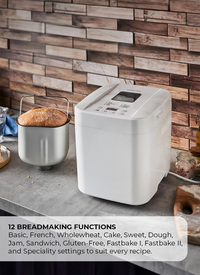 Russell Hobbs Bread Maker White LCD Disp