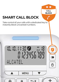 Alcatel TMax 70 Big Button Corded Phone with Audio Boost