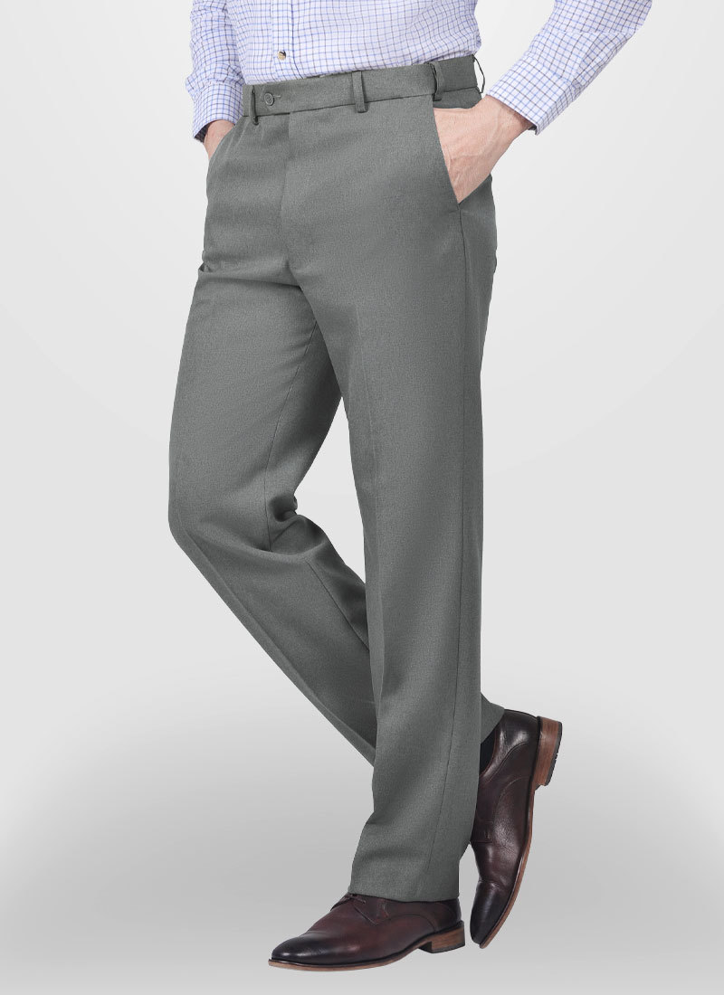Buy USPA Tailored Men Slim Fit Adjustable Waist Trousers - NNNOW.com