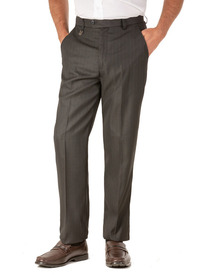 REGULAR FIT PIN STRIPE TROUSERS 