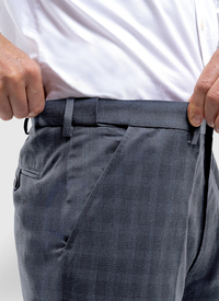 Expanding Waist Check Trouser 