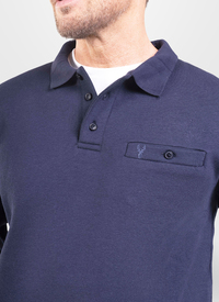 Fleece Lined 3 Button Polo 